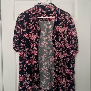 Men's Floral Short Sleeve Shirt